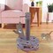 Pet Adobe Interactive Cat Scratching Pole, Built-In Rolling Ball and Track Toy for Adult Cats and Kitten 700925PXL - alternate 6